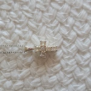 Sterling Silver Cross Necklace